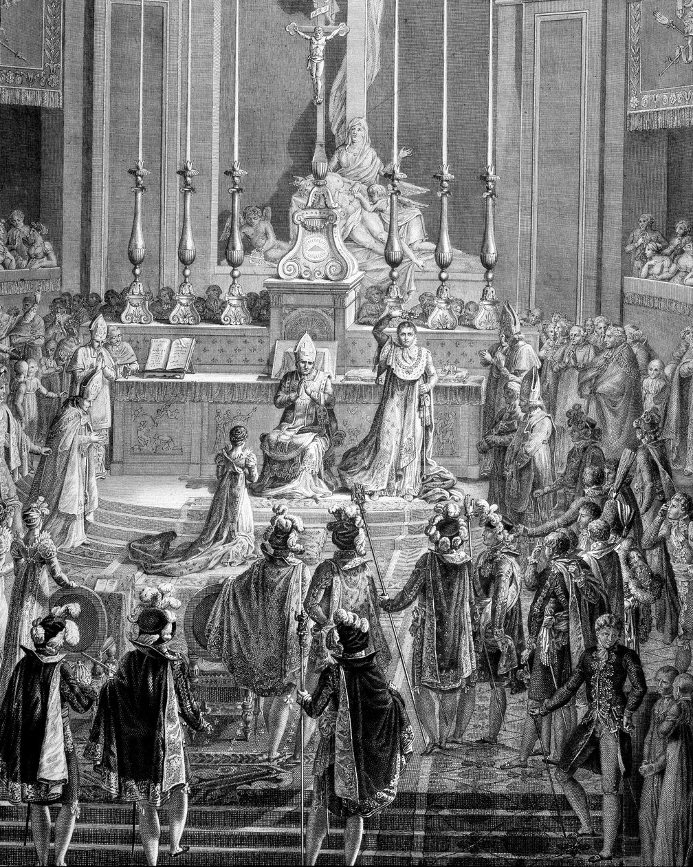 Krönung von Napoleon I. von French School