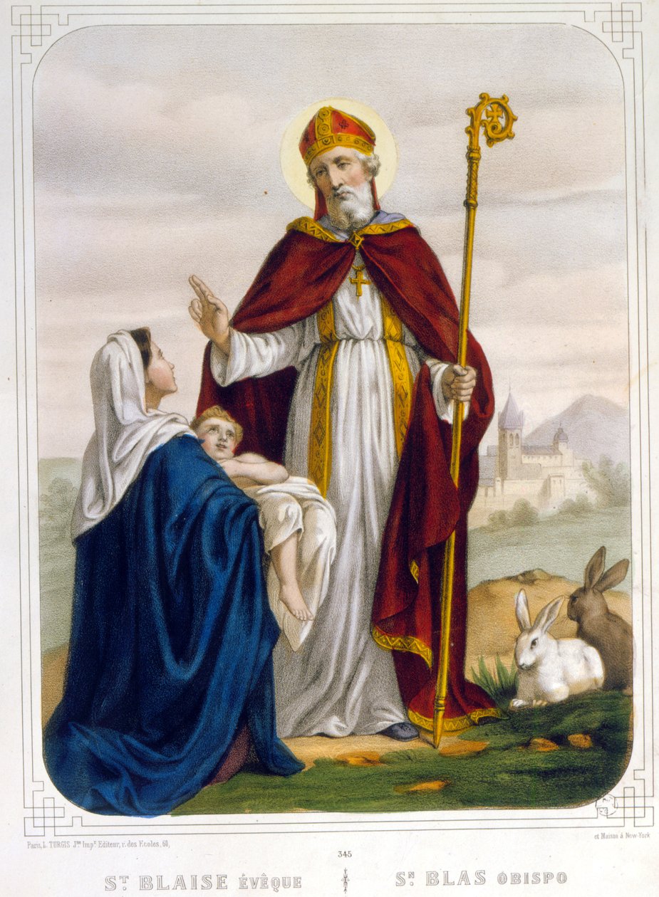 Heiliger Blasius von French School