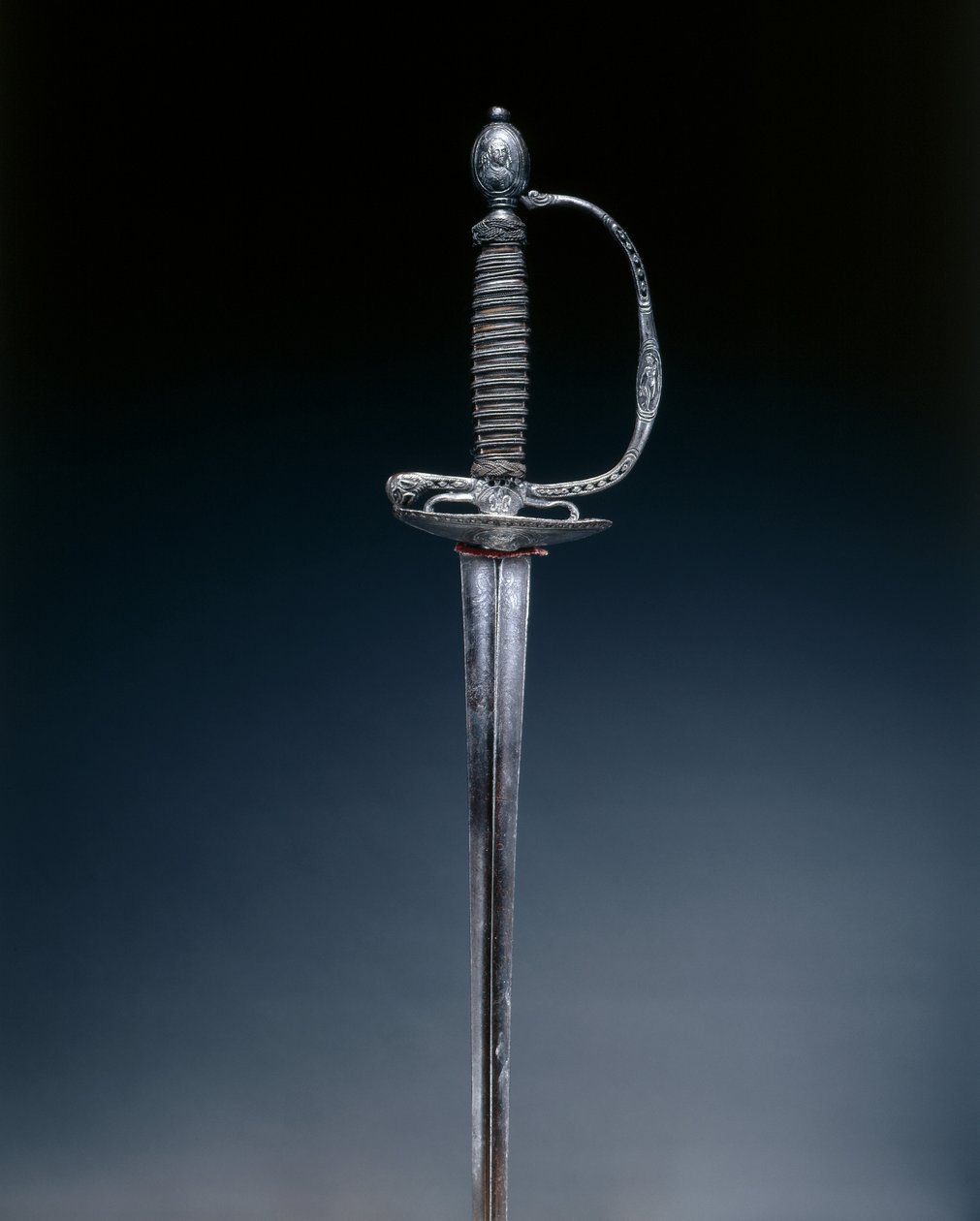 Kleines Schwert, späte 1600er von French School