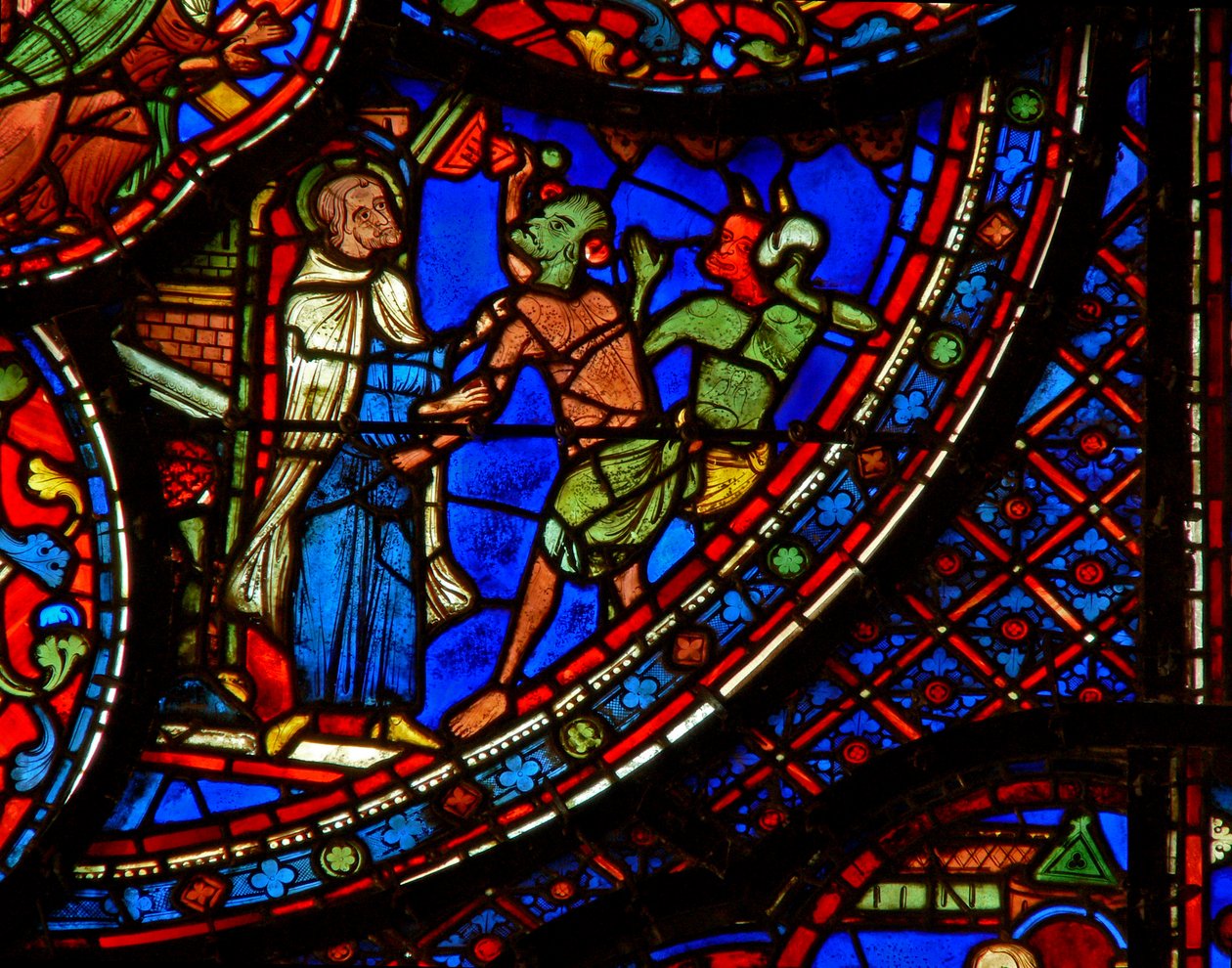 St. Antonius: von Dämonen angegriffen von French School