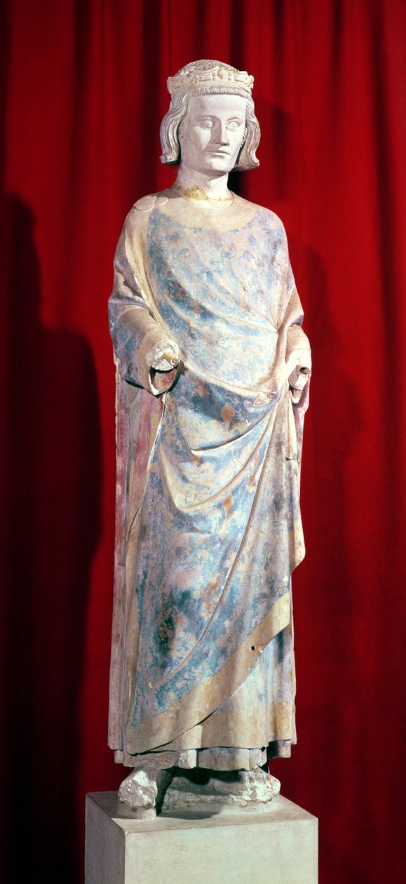 St. Louis (polychromer Stein) von French School