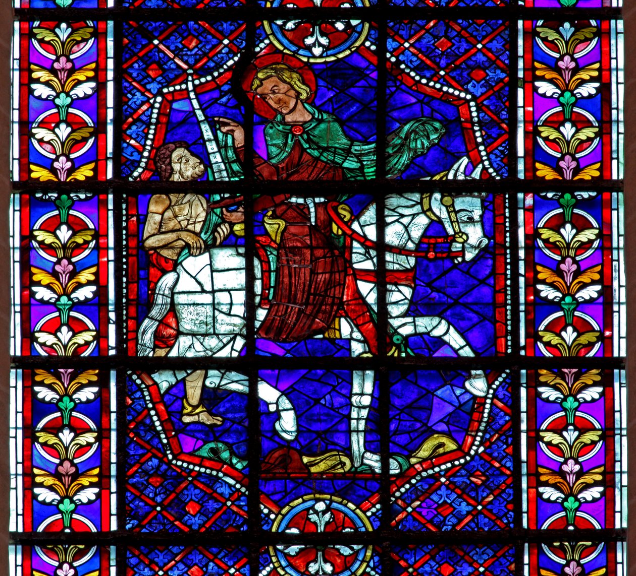 St. Martin - teilt seinen Mantel von French School