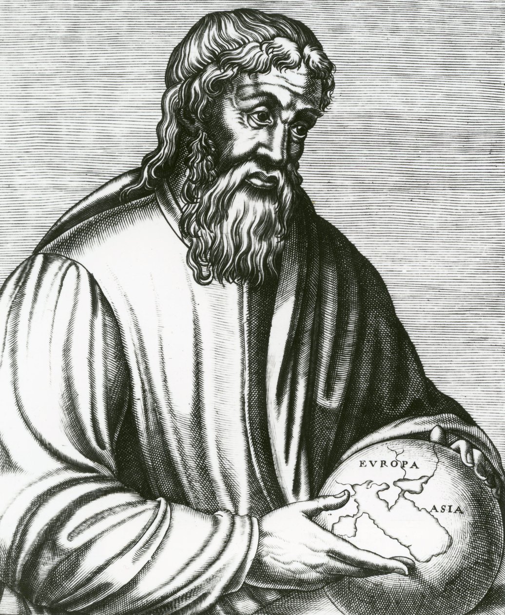 Strabo der Geograph, 16. Jahrhundert von French School