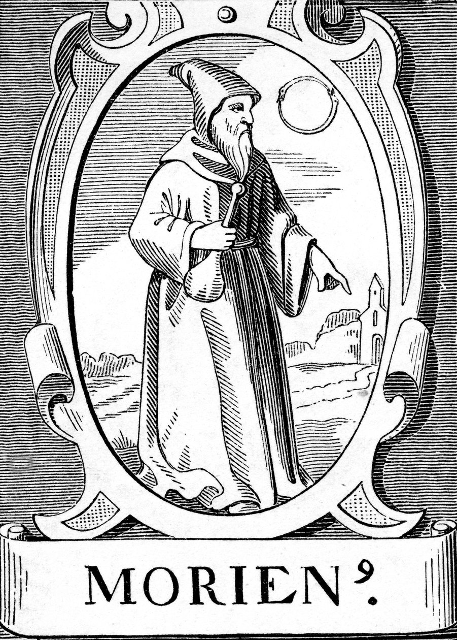 Der Alchemist Morenius von French School