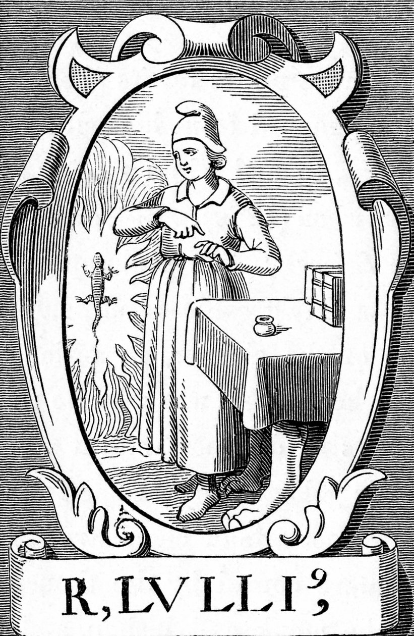 Der Alchemist Raymond Gulli von French School