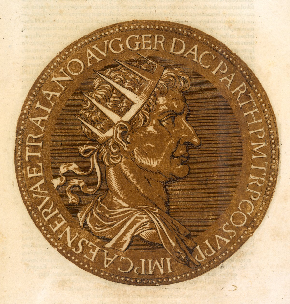 Der Kaiser Trajan von French School
