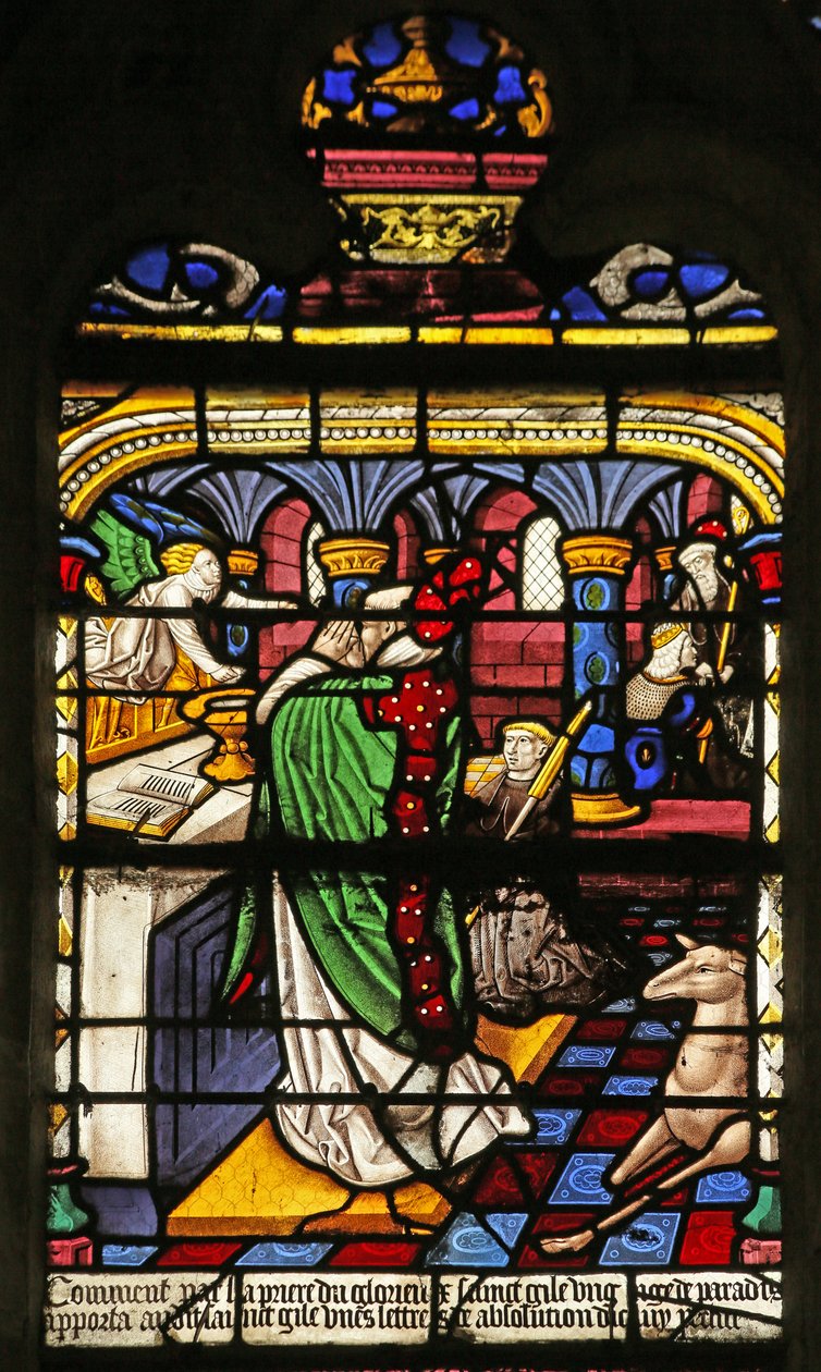 Die Messe des hl. Ägidius von French School