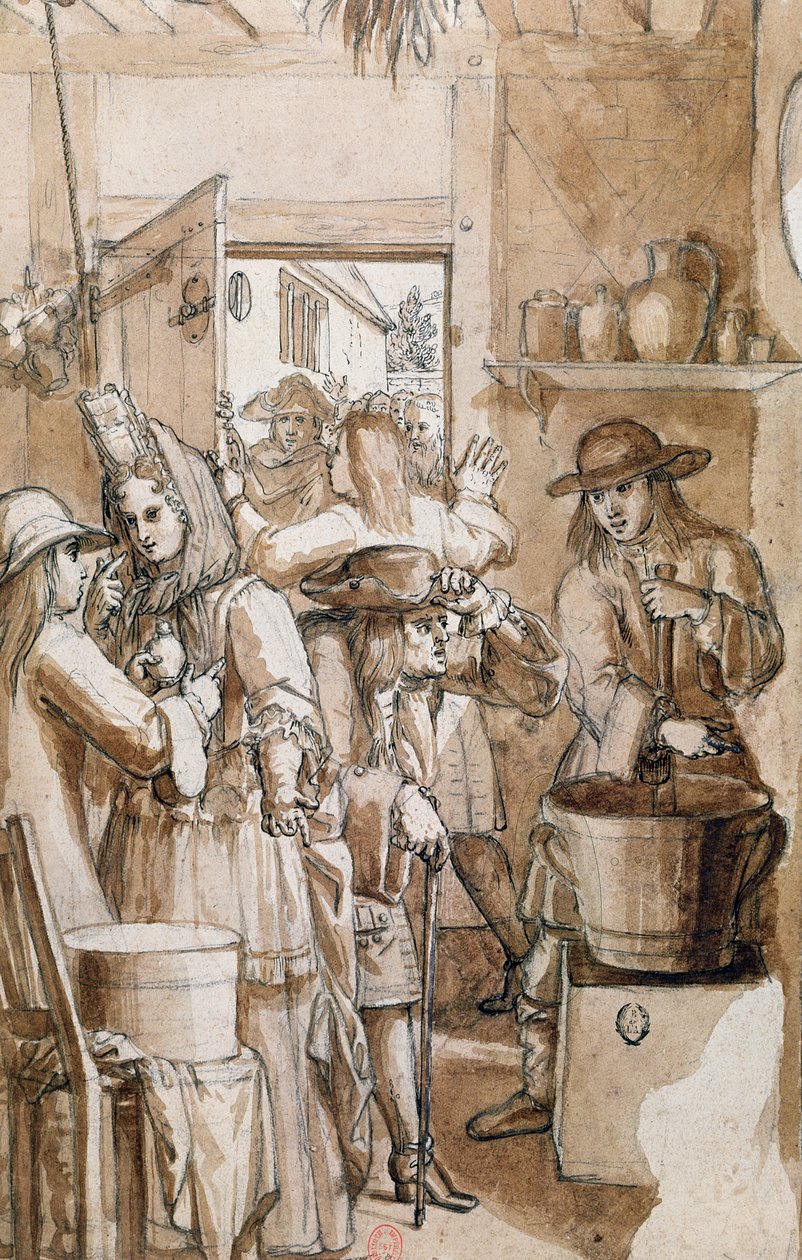 Der Theriak-Verkäufer von French School