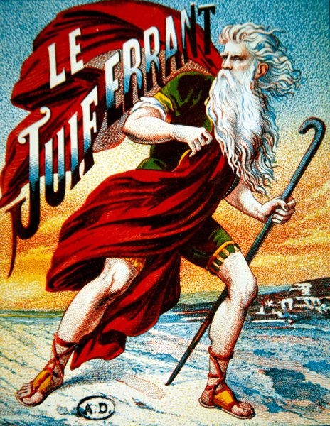 Der ewige Jude, ca. 1880 von French School