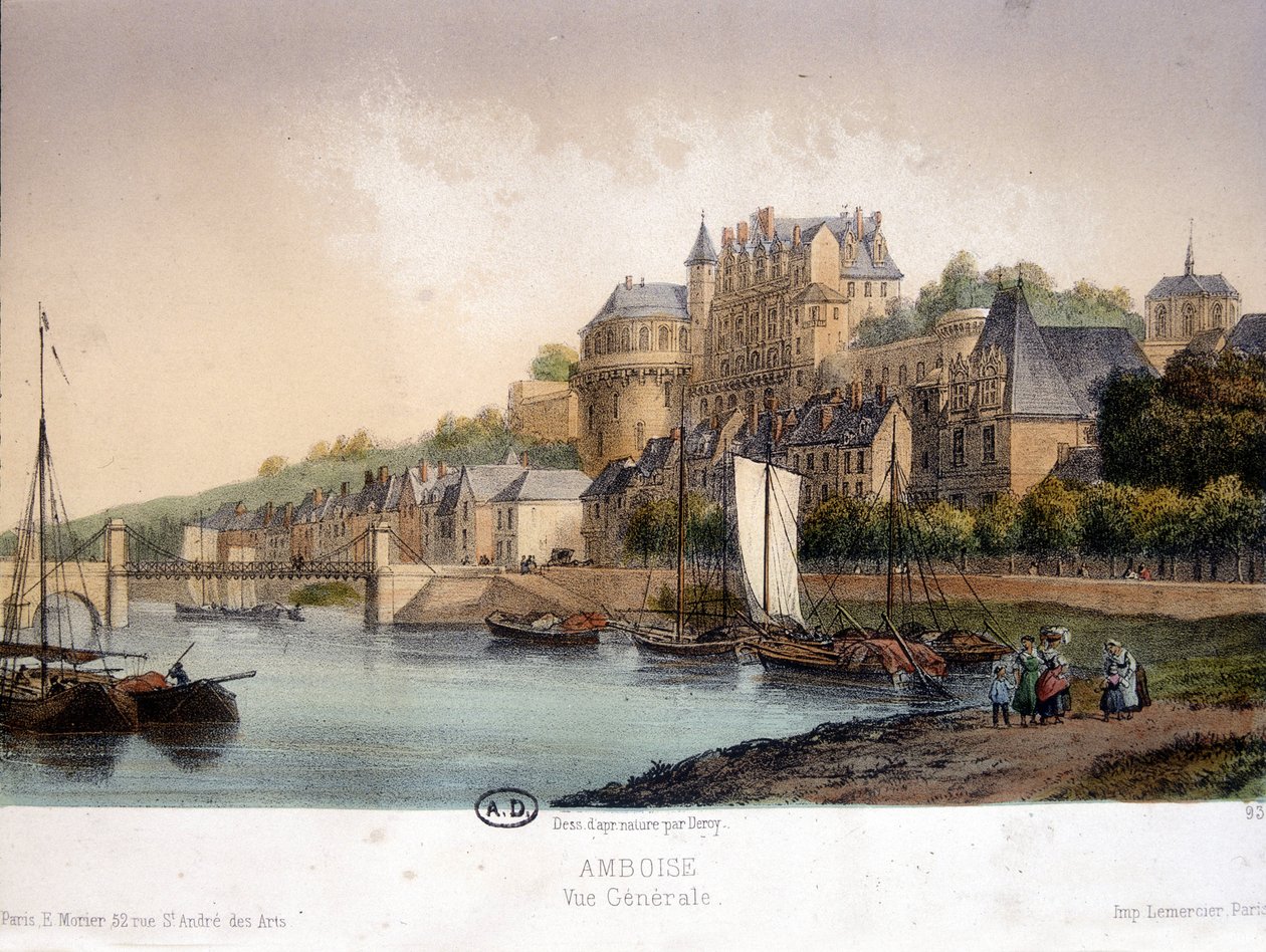 Ansicht von Amboise von French School