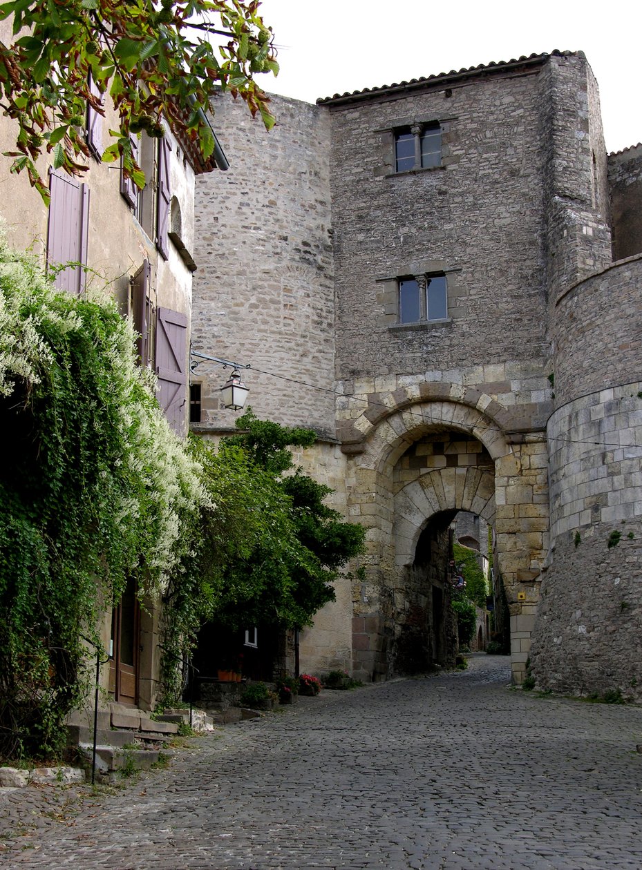 Ansicht der Porte des Ormeaux von French School