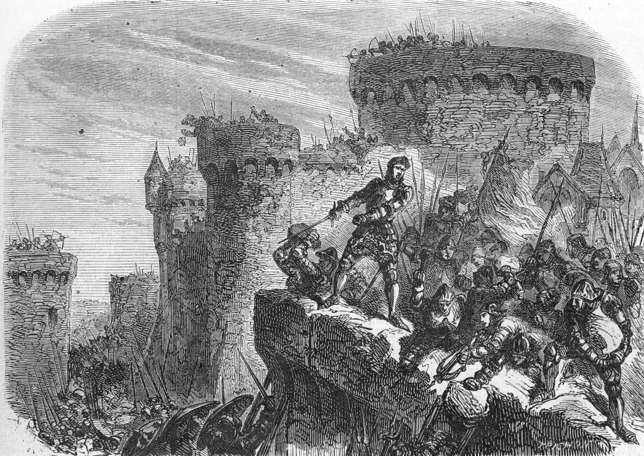 Hundertjähriger Krieg (1864) von French School