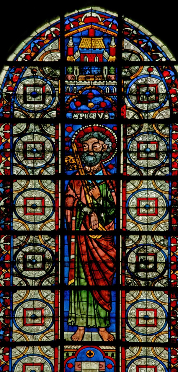 Fenster w109, St. Petrus von French School