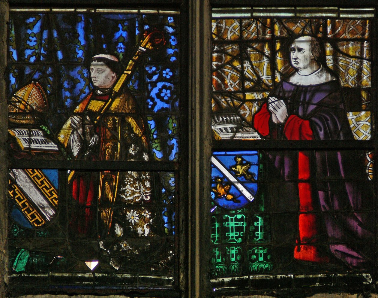 Fenster w114, Stifter von French School