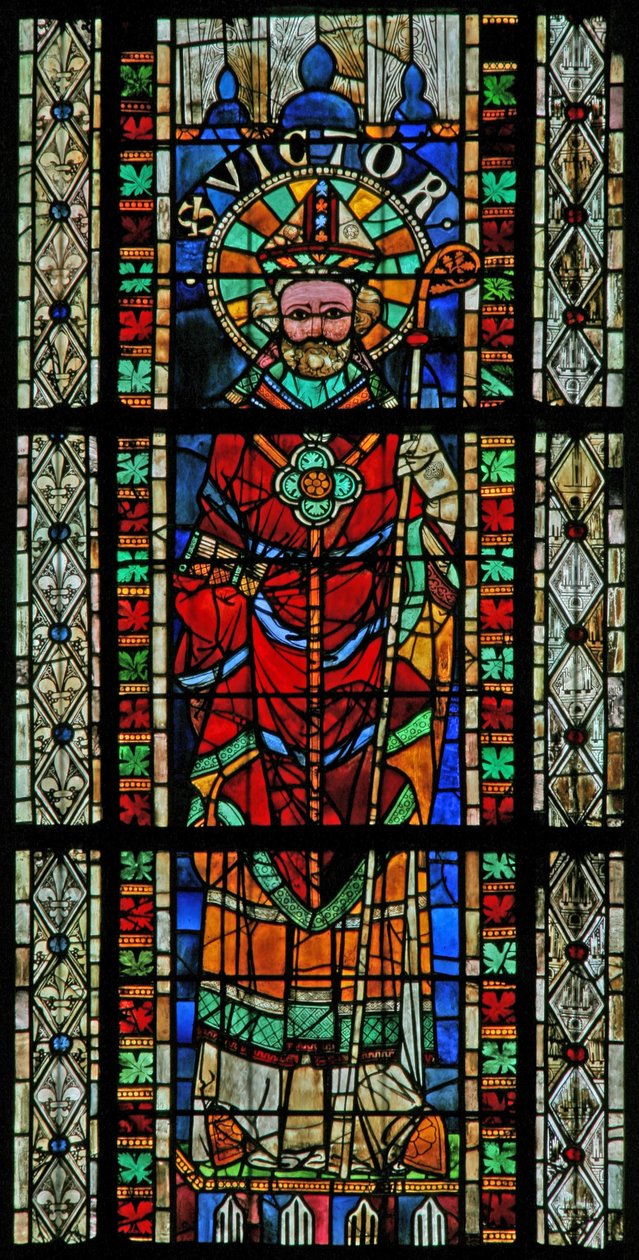 Fenster w207 mit St. Victor von French School
