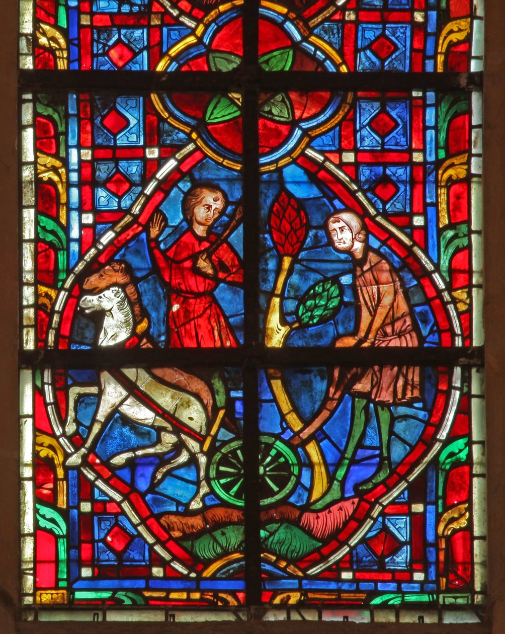 Fenster w207 zeigt Arbeiter von French School