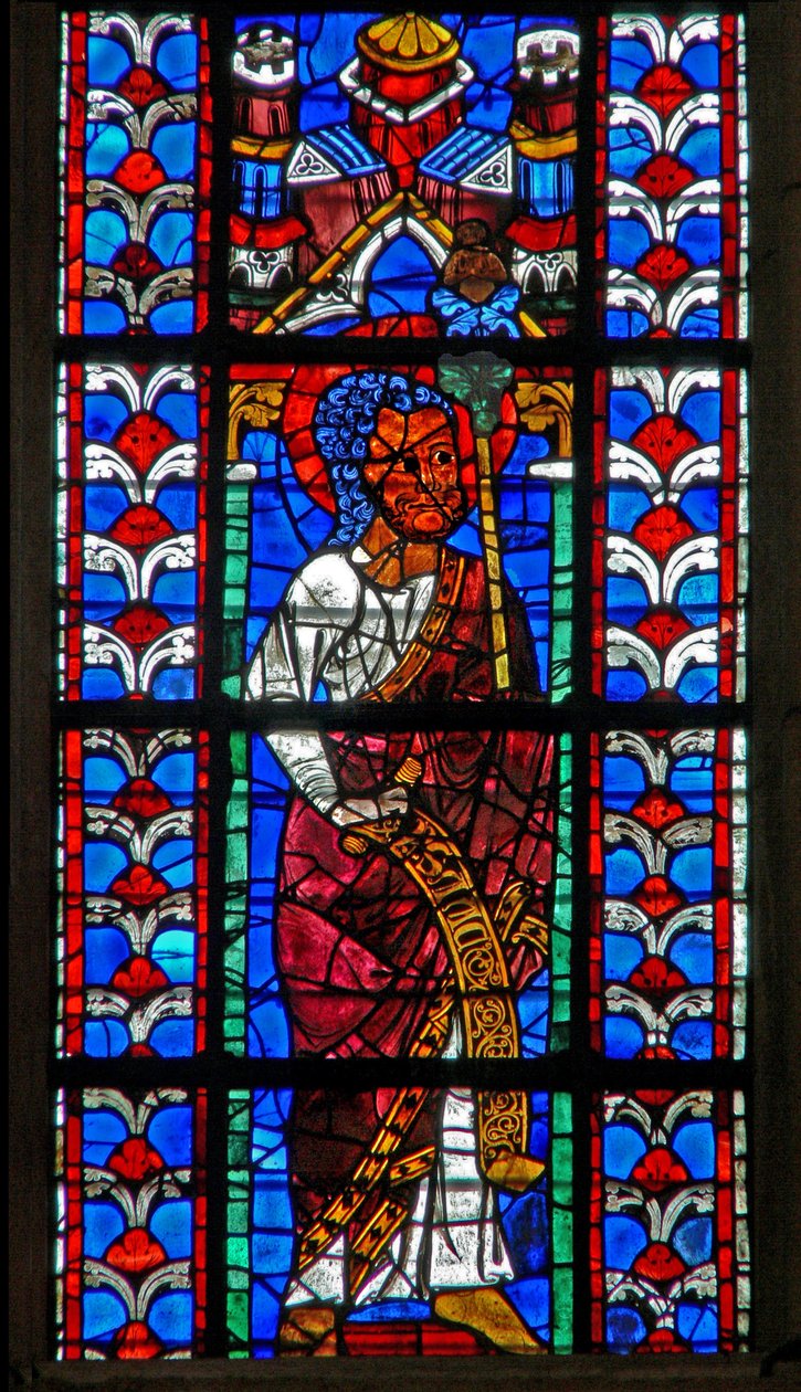 Fenster w211 mit Jesaja von French School