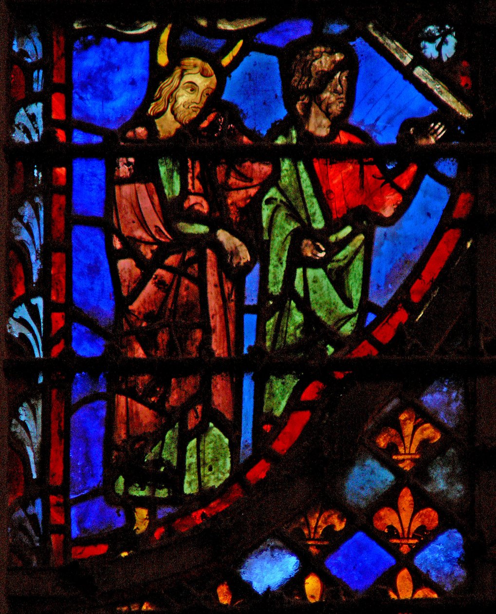Moses und ein Begleiter von French School