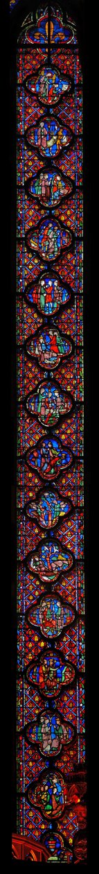 Fenster w9 das Buch Daniel von French School