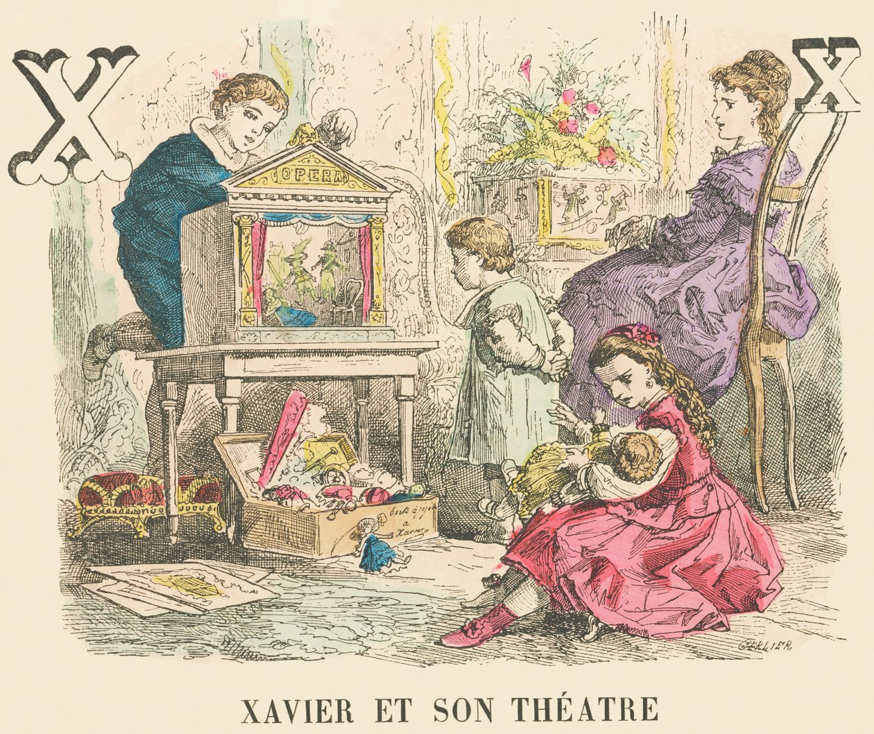 Xavier und sein Theater von French School