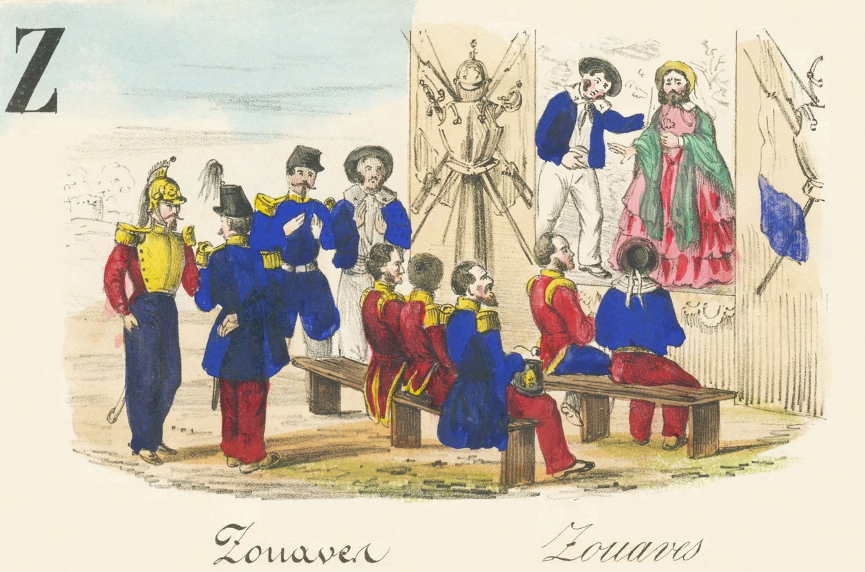 Zouaven von French School