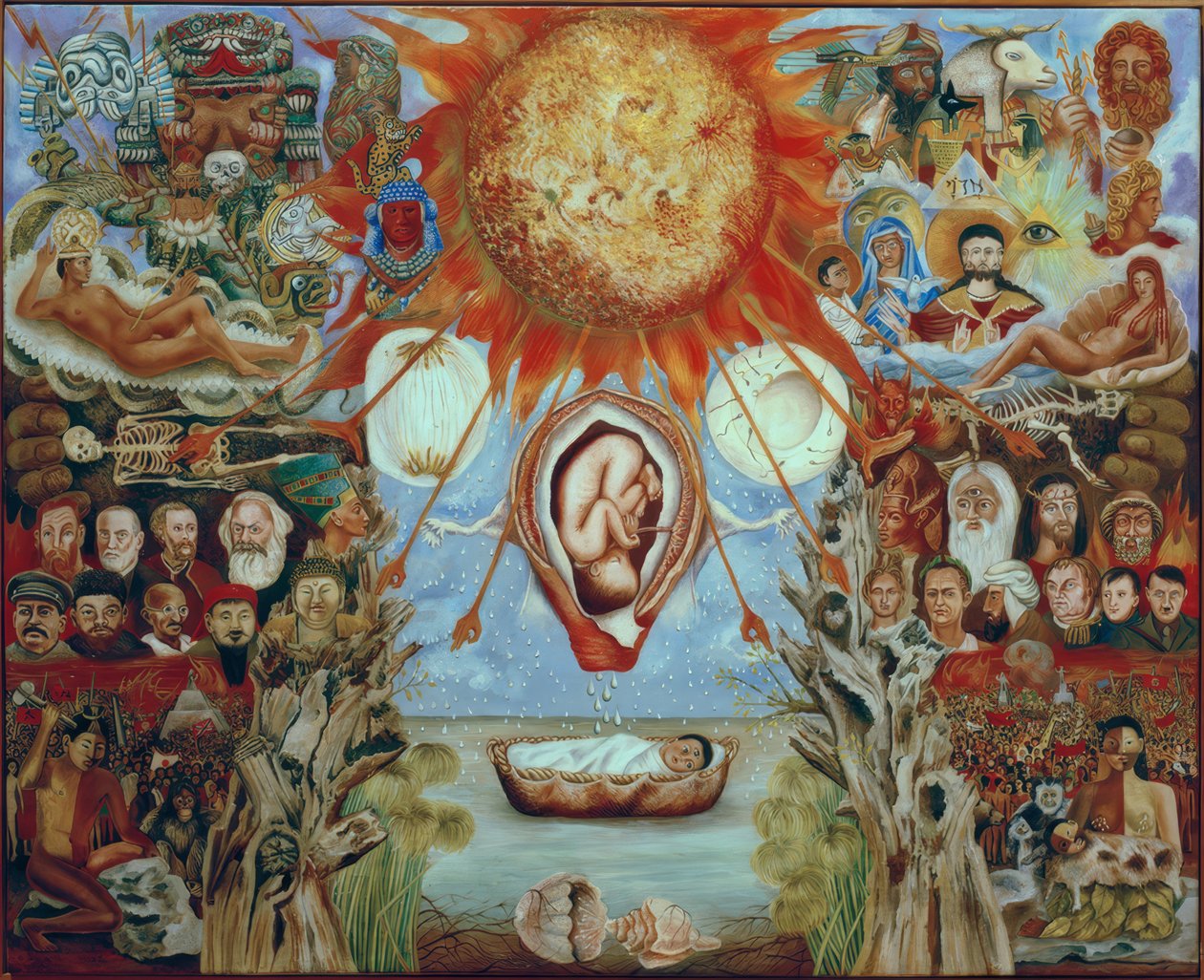 Moses oder Der Schöpfungskern von Frida Kahlo