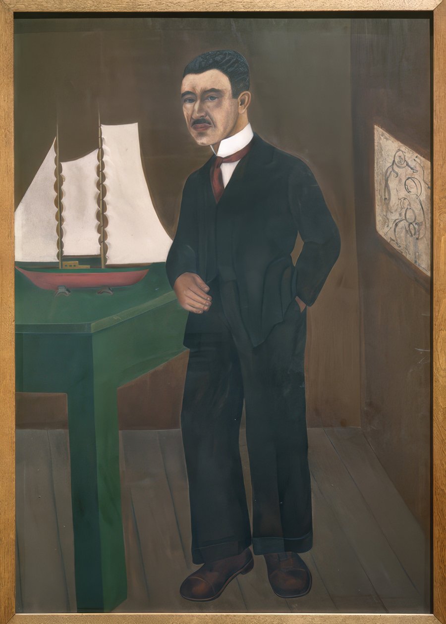 Porträt von Leo Bloesser von Frida Kahlo
