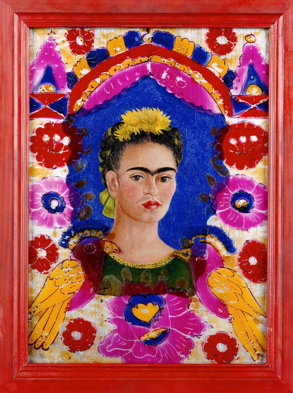 Der Rahmen (Selbstporträt) von Frida Kahlo