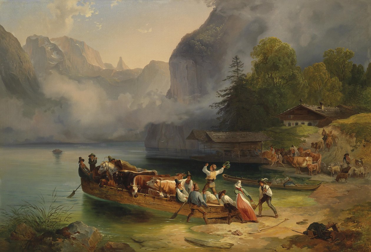Königssee von Friedrich Gauermann