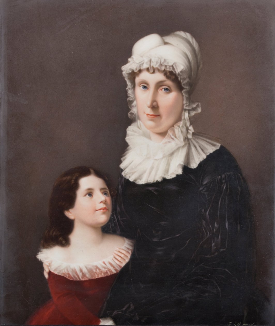 Lucretia Elizabeth Hanneby (Morgan) und Judith Livingston von Friedrich Till