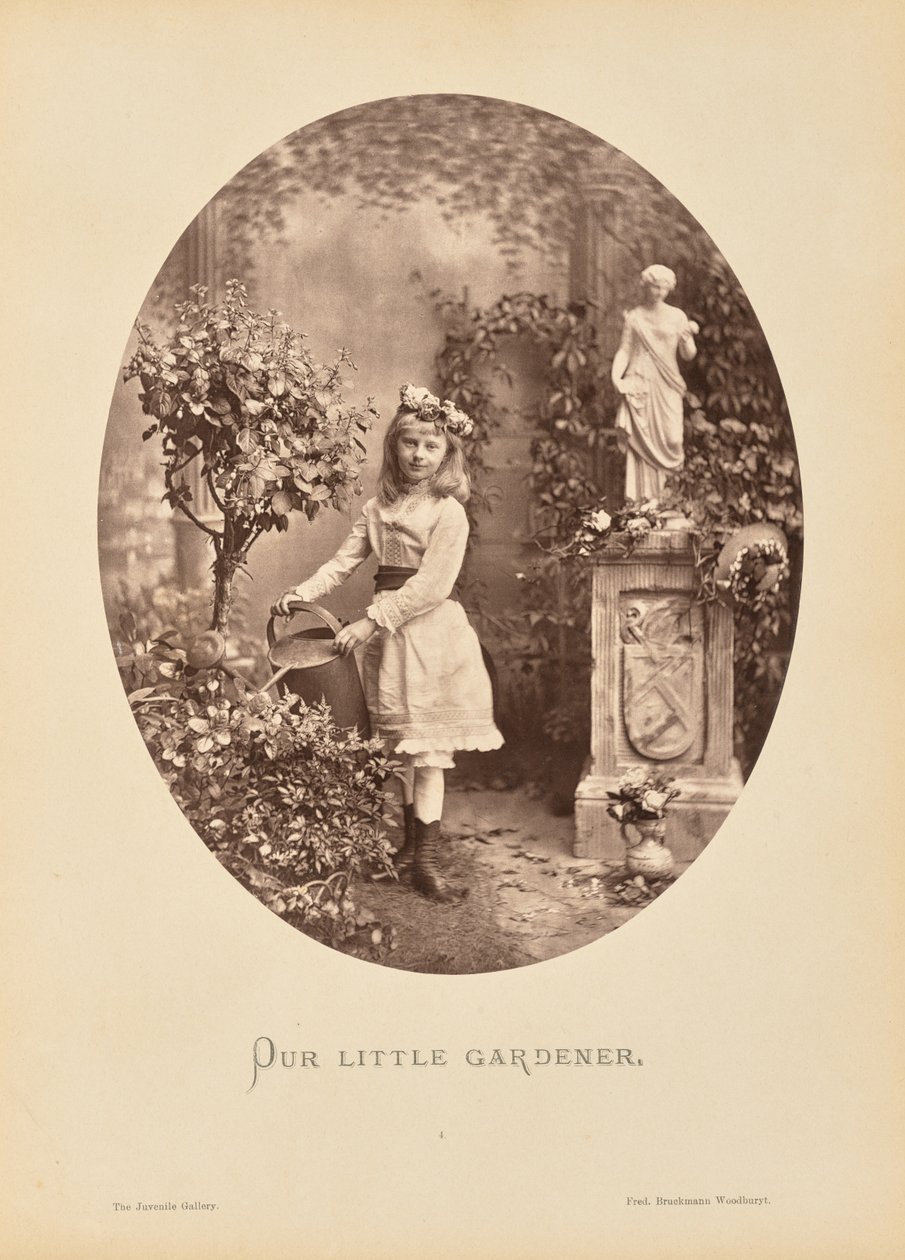 Unser kleiner Gärtner von Friedrich Bruckmann