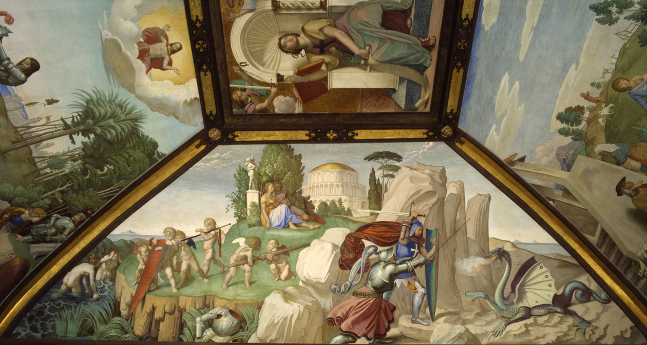 Das Königreich von Armida von Friedrich Overbeck
