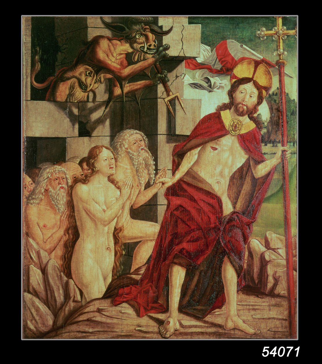 Christus in der Hölle von Friedrich Pacher