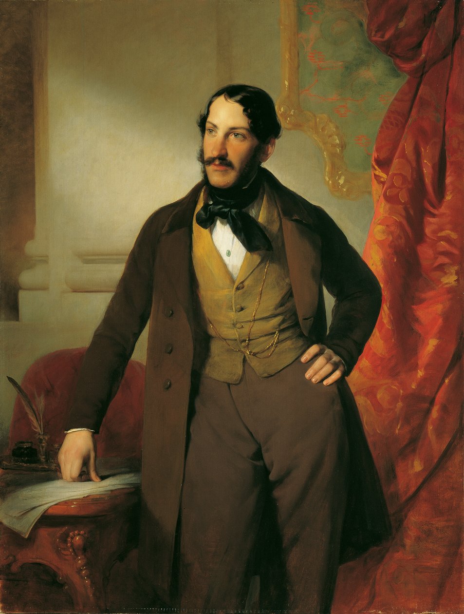 Der Industrielle Maximilian Todesco von Friedrich von Amerling