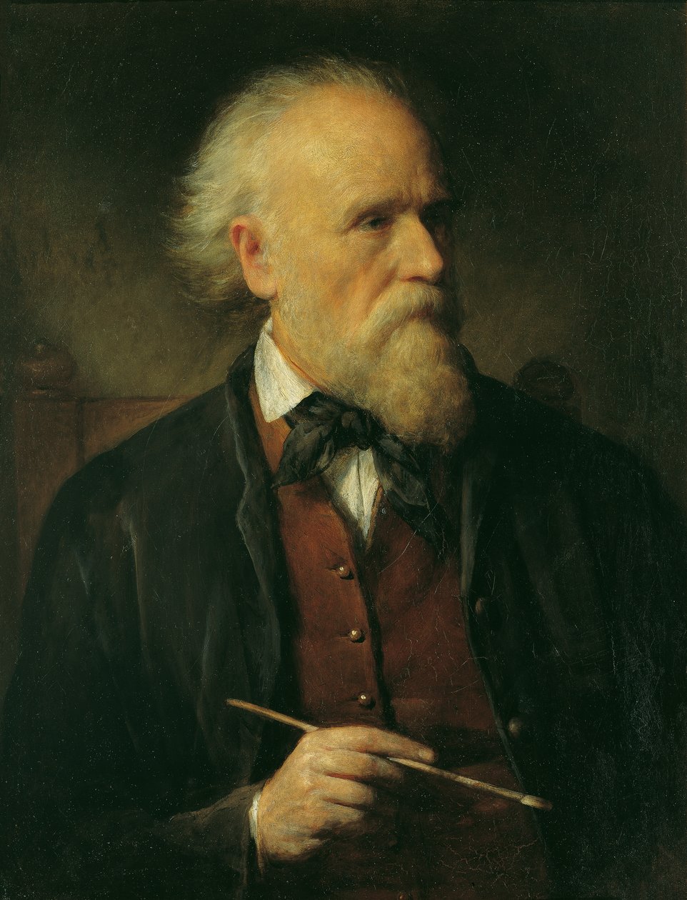 Selbstporträt von Friedrich von Amerling
