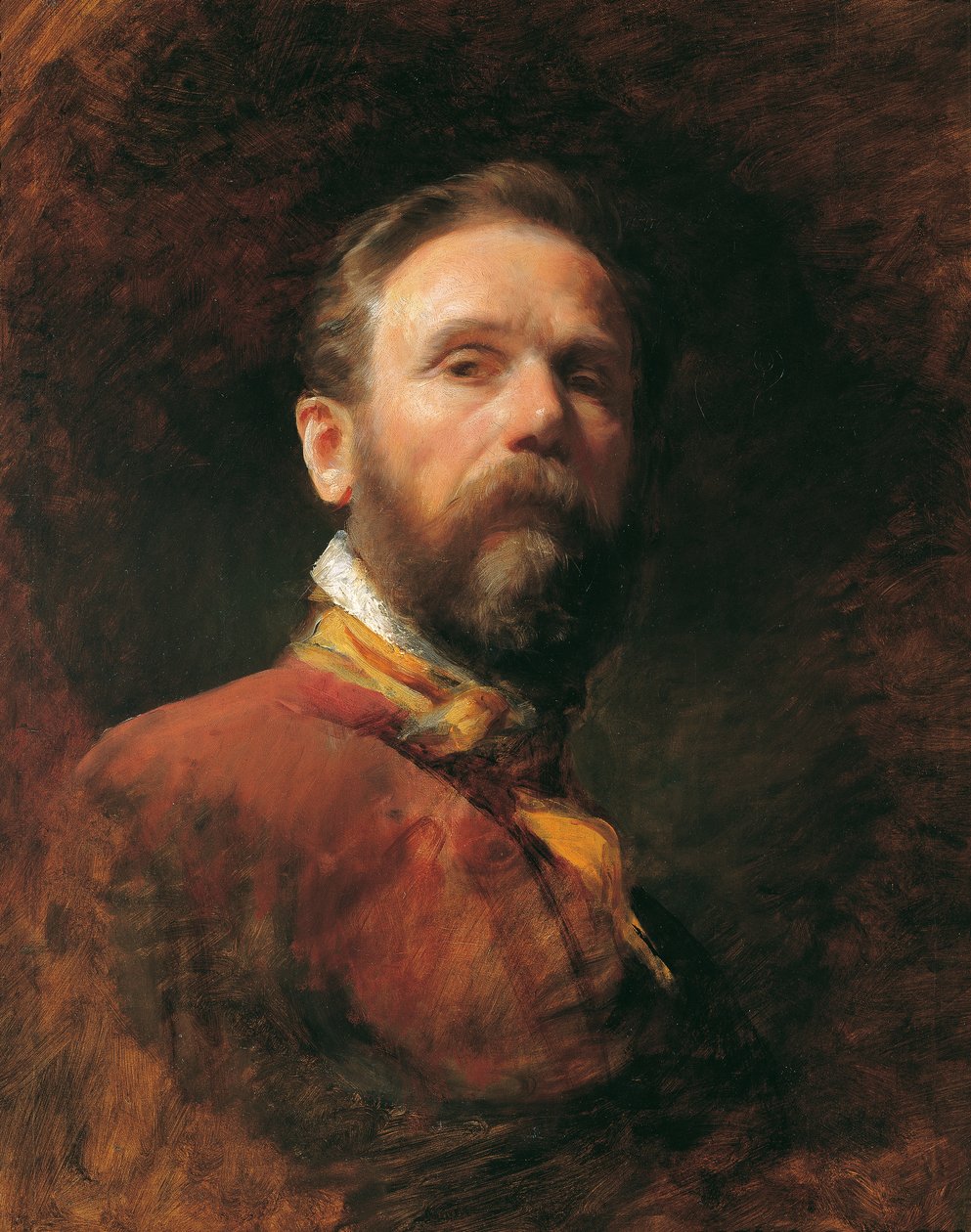 Selbstporträt von Friedrich von Amerling