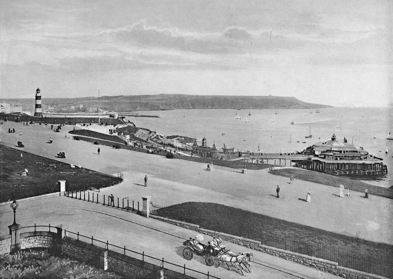 Plymouth Hoe, ca. 1896 von Frith and Co