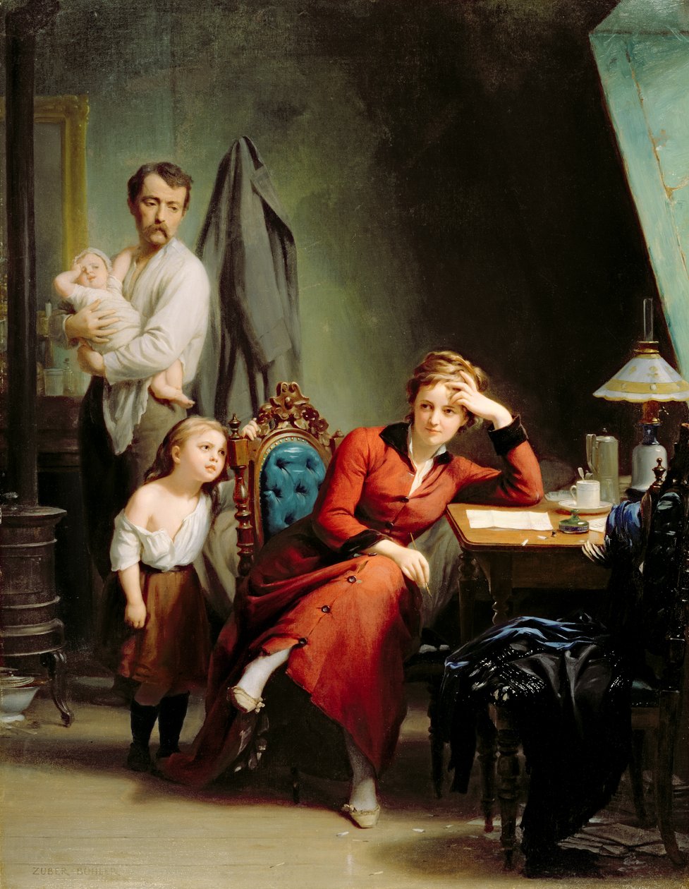 Die Dichterin von Fritz Zuber Buhler