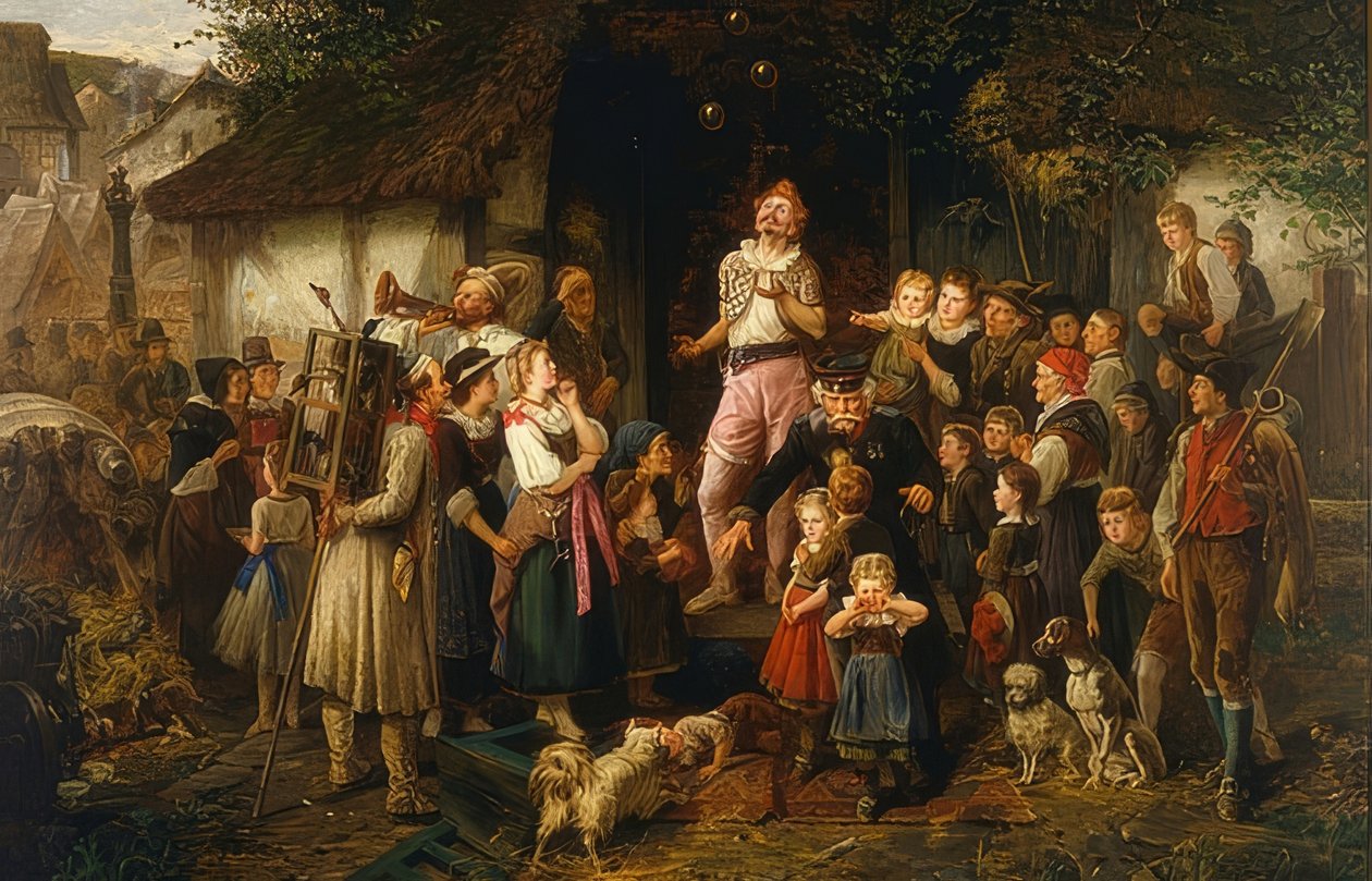 Der Jongleur: ein Dorffest von Fritz Beinke