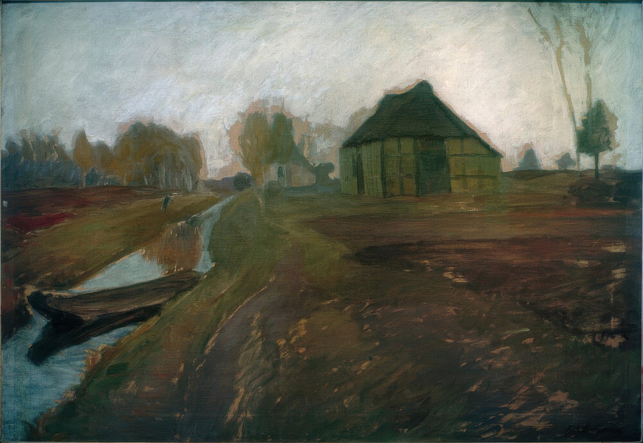 Moorgraben von Fritz Mackensen