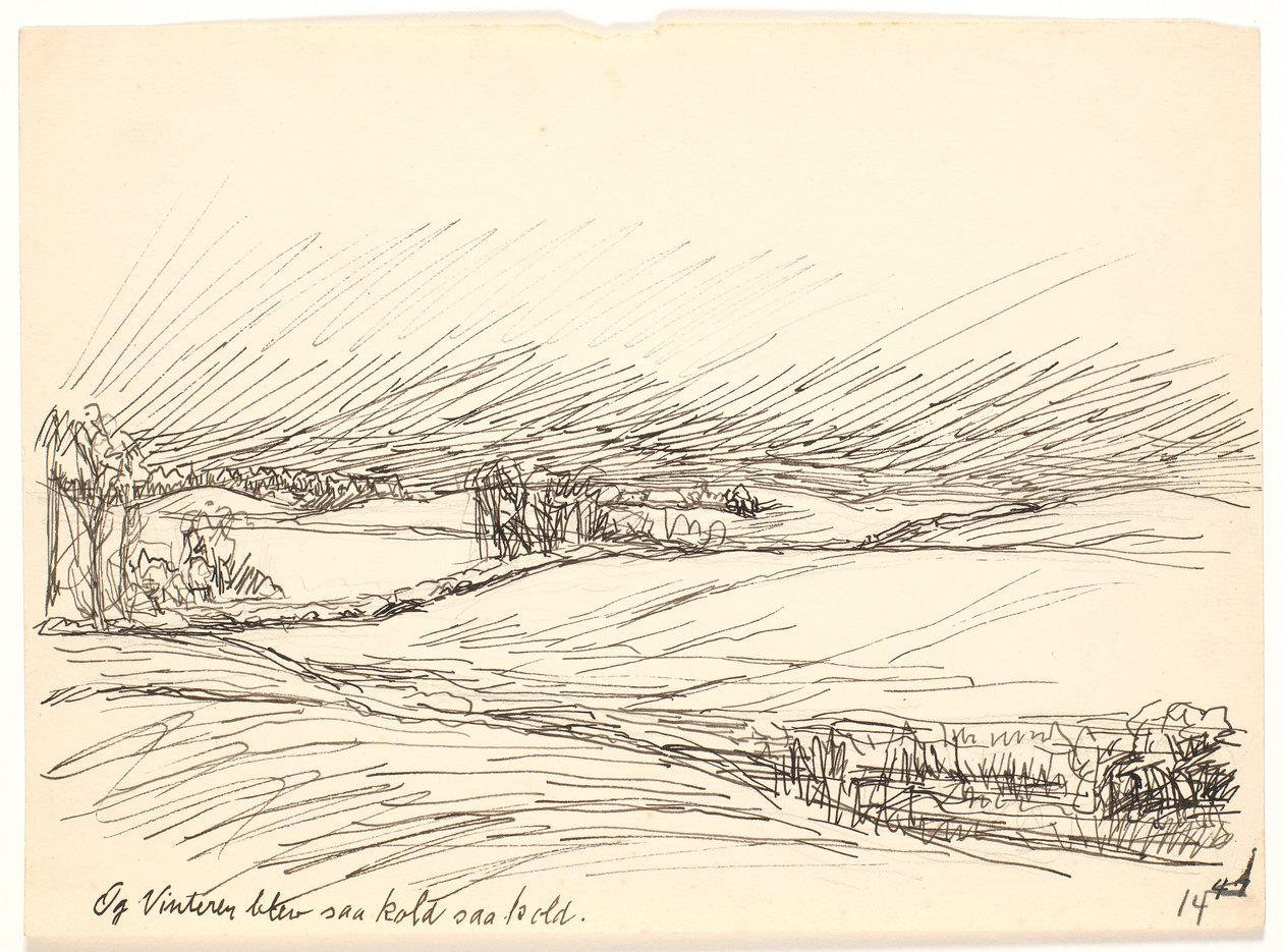 Und der Winter wurde so kalt, so kalt von Fritz Syberg