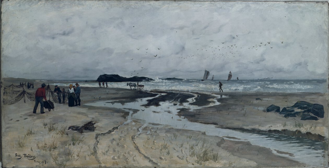 Bank von Fritz Thaulow