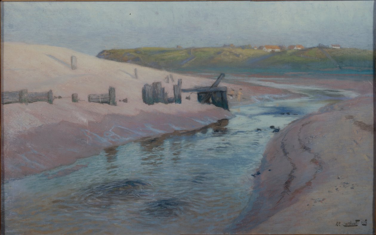 Küstenszene von Fritz Thaulow