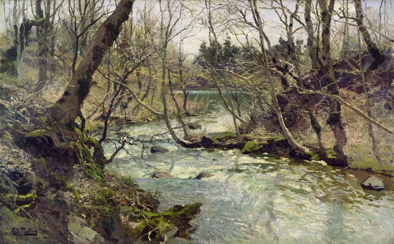 Fluss von Fritz Thaulow