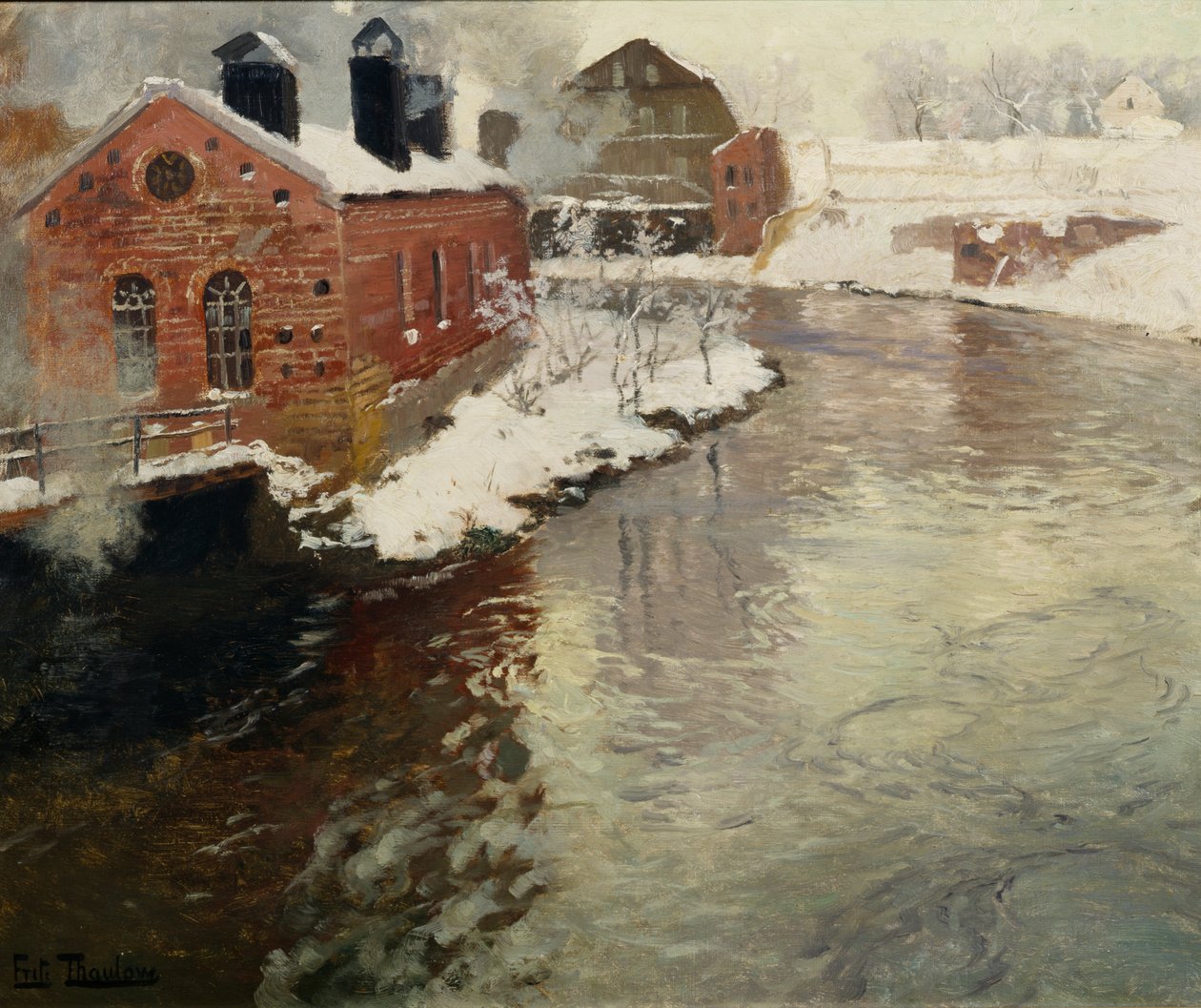Ohne Titel von Fritz Thaulow