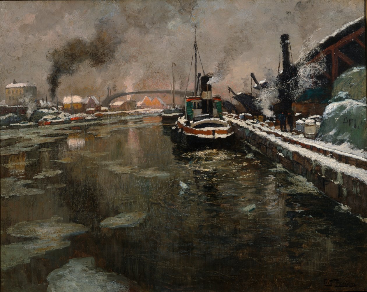 Ohne Titel von Fritz Thaulow