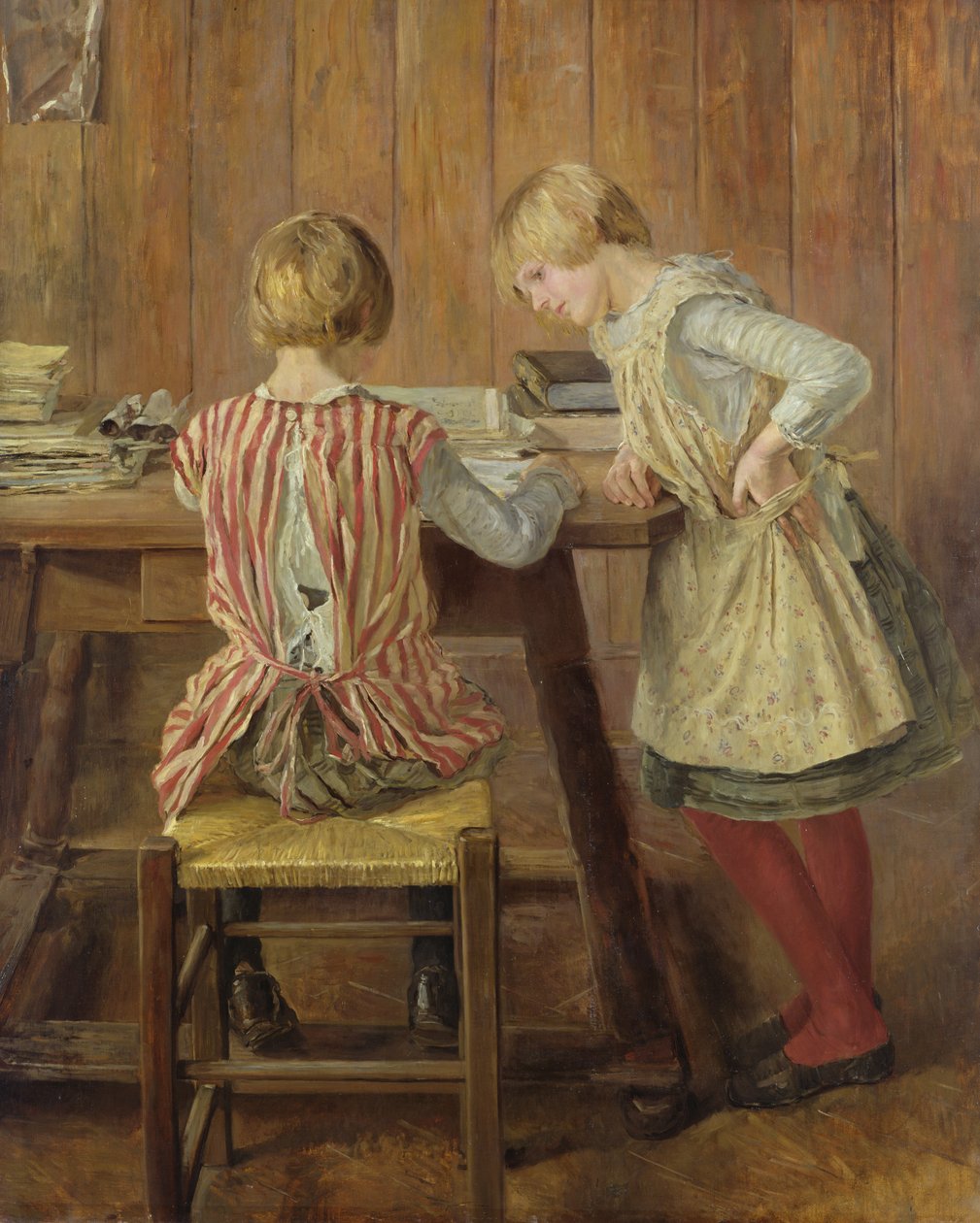 Das Bilderbuch, 1889 von Fritz von Uhde