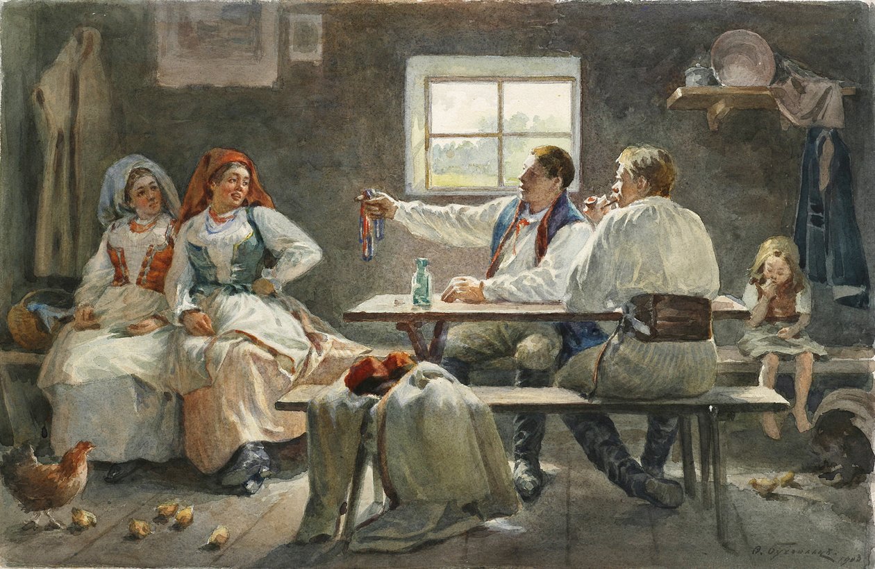 Der Verführer, 1903 von Fyodor Fyodorovich Buchholz