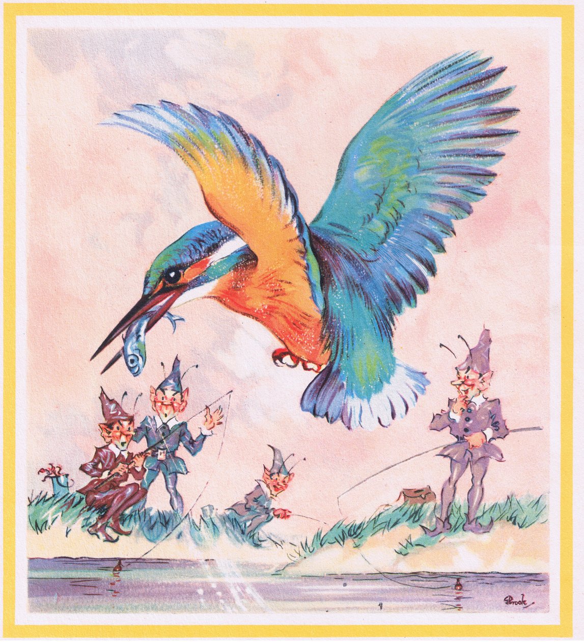 Eisvogel von G. Brooks