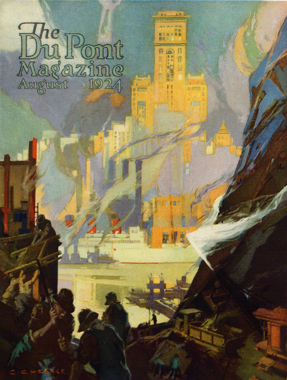 Eröffnung einer neuen Mine in Illinois, Titelseite des 